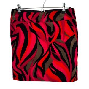 Trina Turk Velvet Mod Stripe Mini Skirt